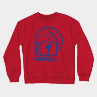 Detroit Basketball 01 Crewneck Sweatshirt